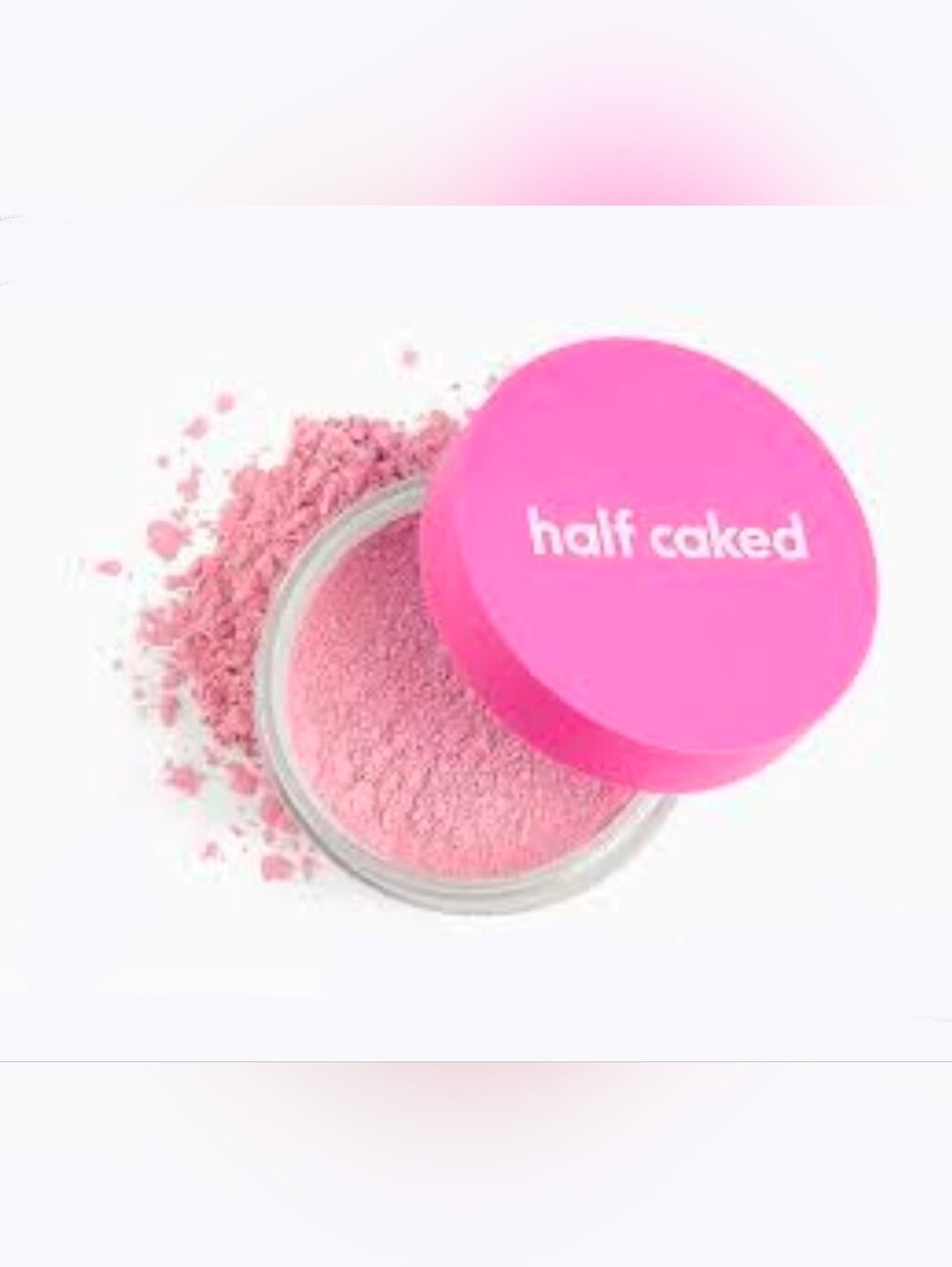 Half Caked Star Bright Loose Setting Powder In Pink 0.0635oz BNIB